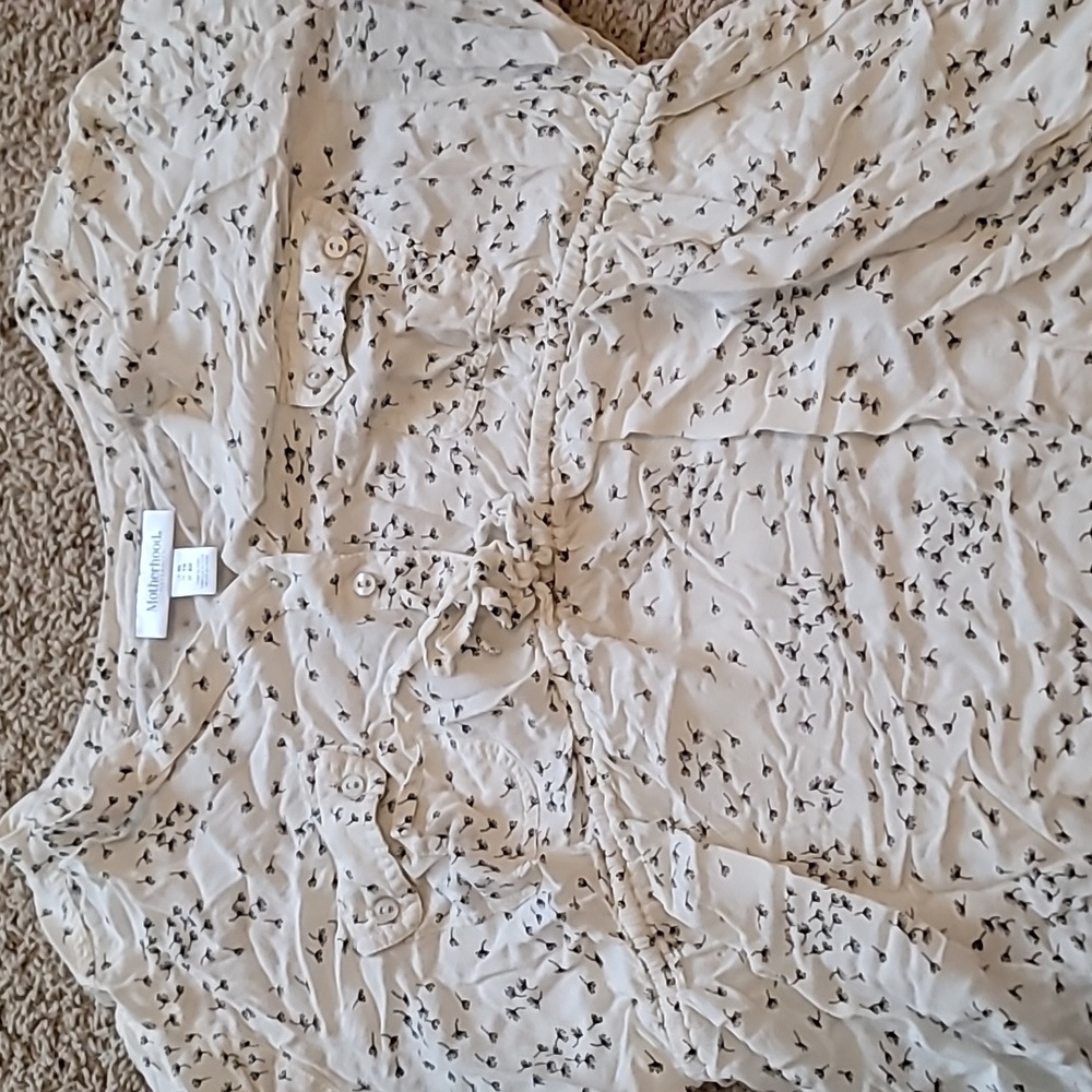Maternity Tunic Shirt with cute details